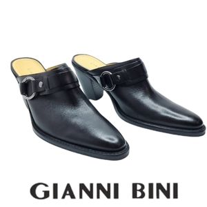 GIANNI BINI STRAP ANKLE BOOTS Size:7.5M